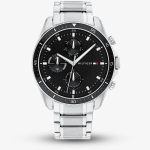Tommy Hilfiger Parker Mens Silver Watch 1791835