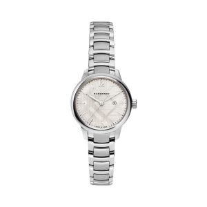 Burberry Womens Ladies BU10108 Watch – Silver – One Size