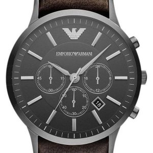 Armani Mens AR2462 Watch – Grey – One Size