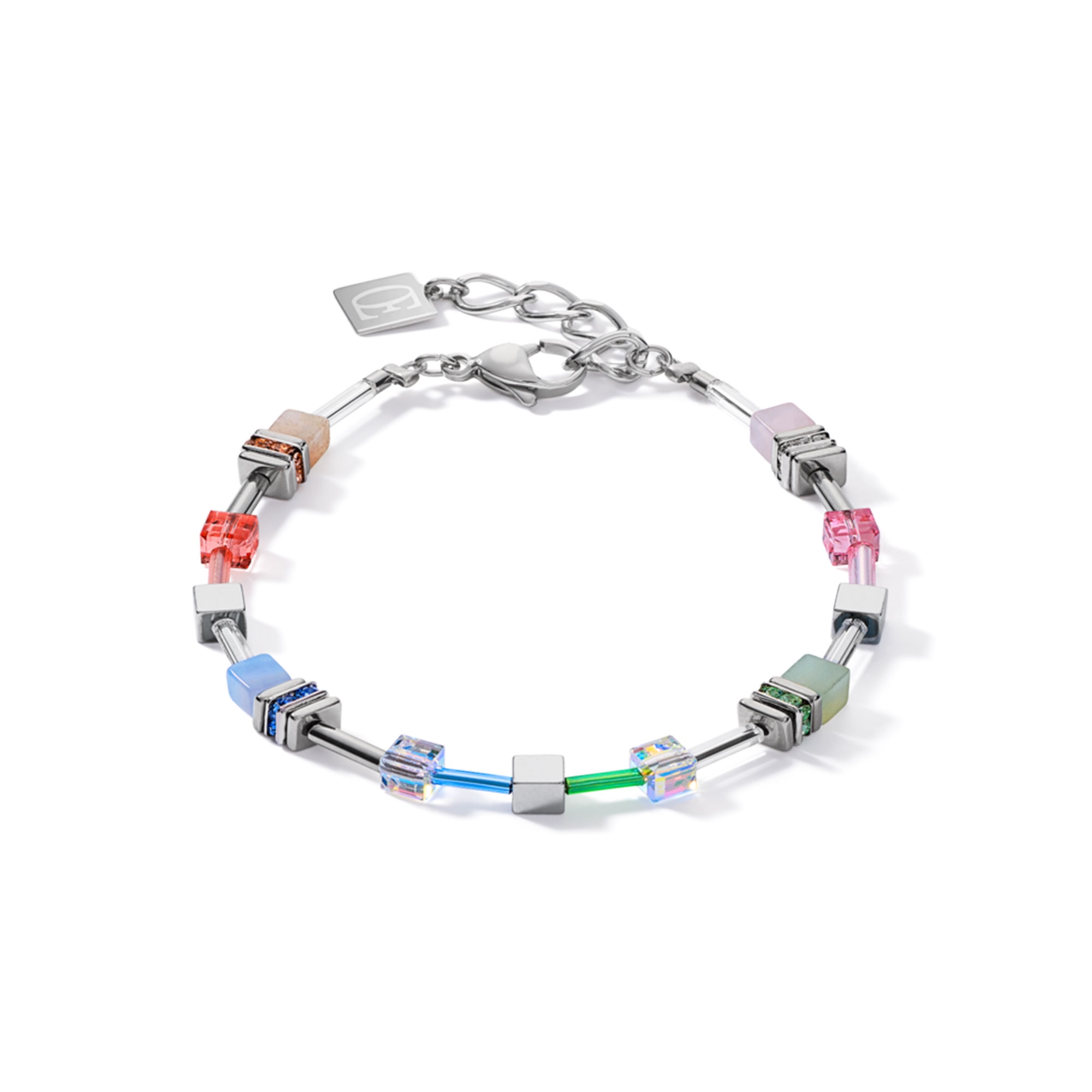 Coeur De Lion GeoCube Pastel Bracelet 5007/30-1522