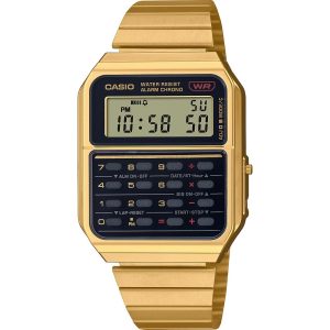 Casio Collection Vintage Unisex’s Gold Watch CA-500WEG-1AEF Stainless Steel (archived) – One Size