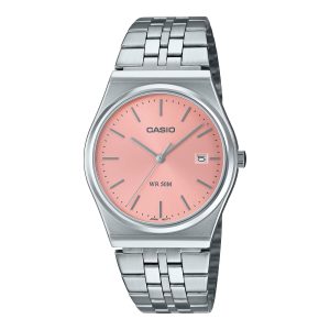Casio Collection Unisex’s Silver Watch MTP-B145D-4AVEF Stainless Steel (archived) – One Size
