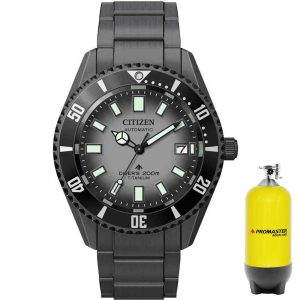 Citizen Promaster Marine Mens Grey Watch NB6025-59H Titanium – One Size