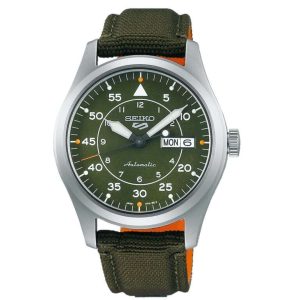 Seiko Mens SRPH29K1 Watch – Green – One Size