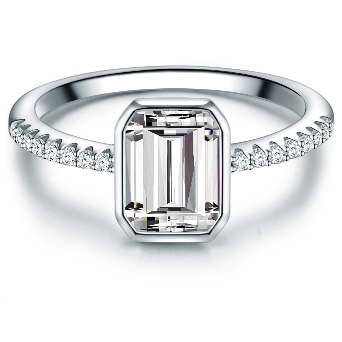 Tresor 1934 Womens Trilani Female Sterling Silver Ring - Size N