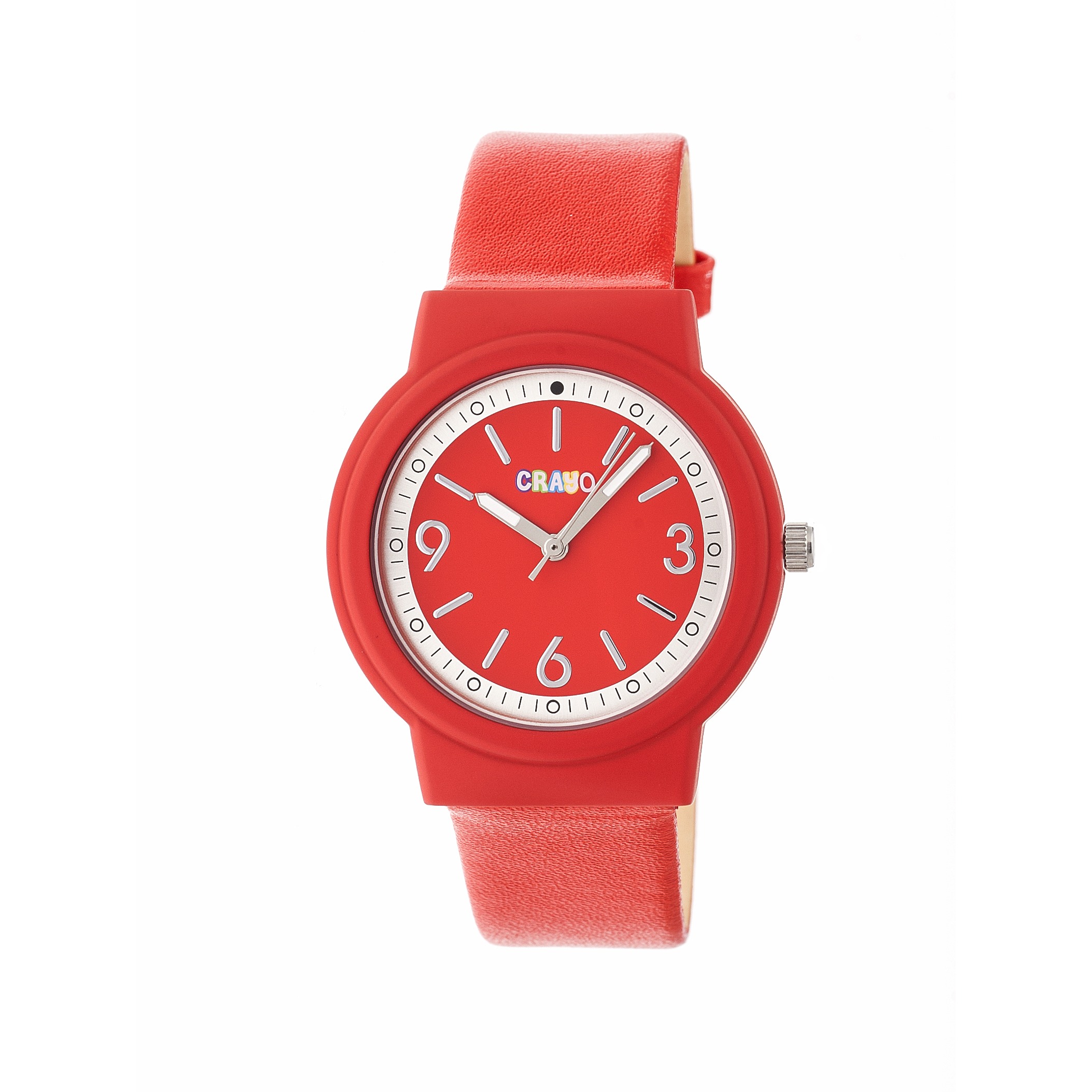 Crayo Vivid Unisex Watch - Red Stainless Steel - One Size