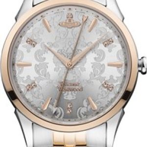 Vivienne Westwood Silver & Rose Gold Wallace Watch