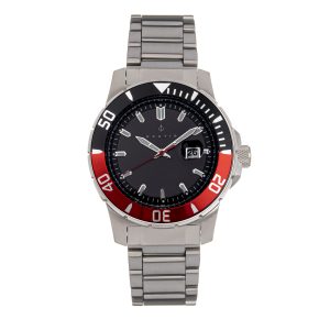 Nautis Mens Admiralty Pro 200 Bracelet Watch w/Date – Multicolour Stainless Steel – One Size