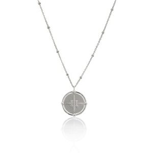 Search + To find Seekers Silver Necklace – Silver