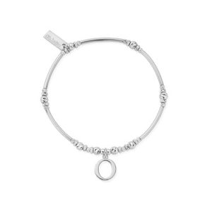 ChloBo Silver Iconic O Preliminary Bracelet – Silver
