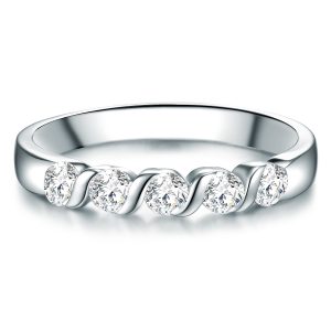 Tresor 1934 Womens Trilani Female Sterling Silver Ring – Size K
