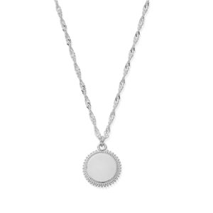 ChloBo Silver Moon Coin Necklace – 56cm