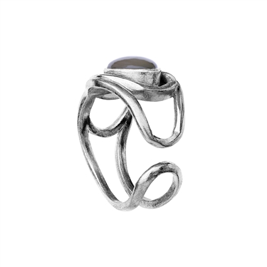 Maanesten Silver Naomi Ring - Ring Measurement 55