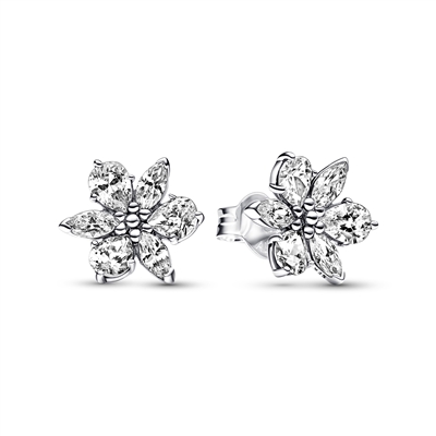 Pandora Glowing Herbarium Cluster Stud Earrings