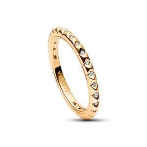 Pandora Gold Pyramids Ring – 52 Pandora Ring