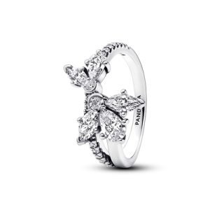 Pandora Glowing Asymmetrical Herbarium Cluster Ring – 58 Pandora Ring