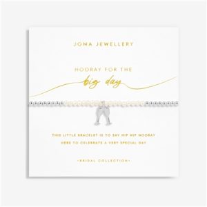 Joma Pearl Hooray For The Large Day Bracelet – Silver