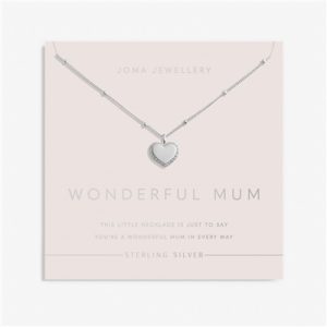 Joma Sterling Silver Glorious Mum Center Necklace – Silver