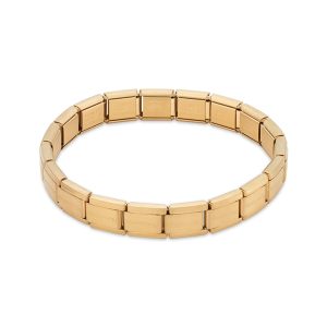 Nomination Vintage Matte Gold Plated Starter Bracelet – 18 Hyperlinks