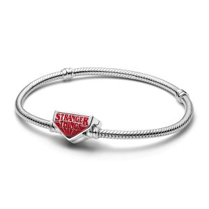 Pandora Stranger Issues Clasp Snake Chain Bracelet – 20cm