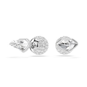Swarovski Lucent Pearl Pavé Stud Earrings