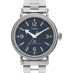 Timex Standard Mens Silver Watch TW2W20500 Stainless Steel (archived) – One Size