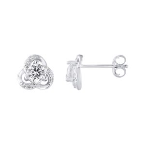 Lova – Lola Van Der Keen Womens Earrings – For You Collection Silver Sterling – One Size