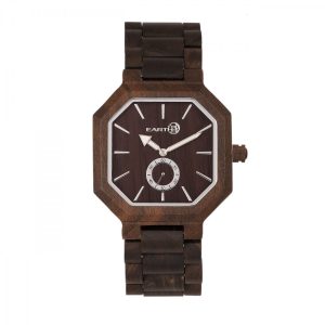 Earth Wood Unisex Acadia Bracelet Watch – Brown – One Size