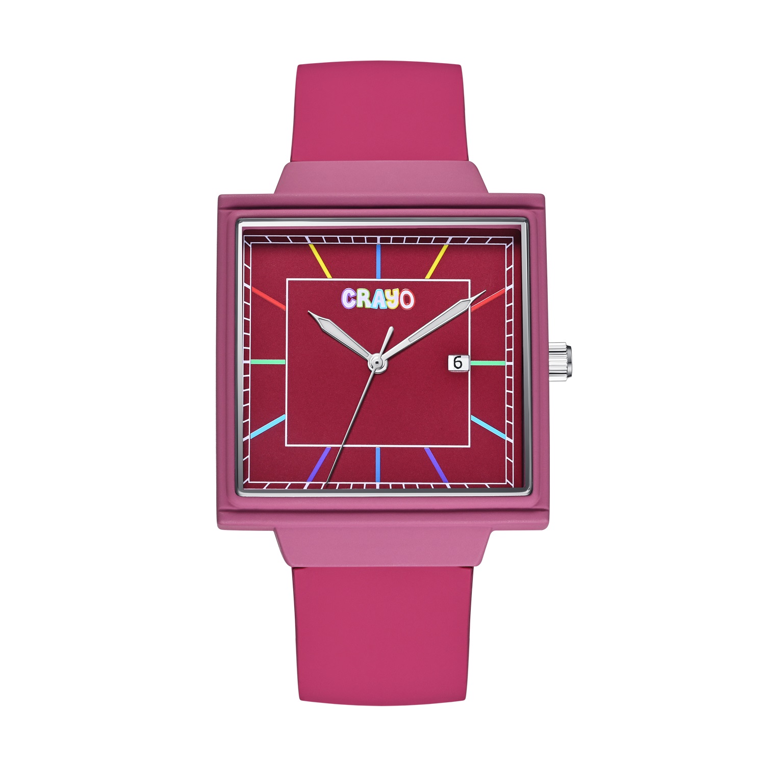 Crayo Unisex Dream Strap Watch - Pink - One Size