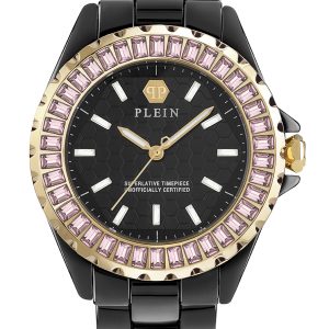 Philipp Plein Heaven WoMens Black Watch PWPPA0324 Ceramic – One Size
