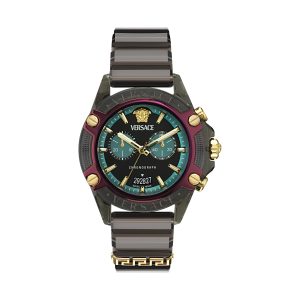 Versace Icon Active Unisex’s Black Watch VE8P00224 – One Size