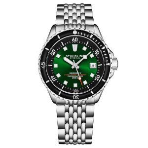 Stührling Mens Automatic Radiance 1009 Diver – Green – One Size
