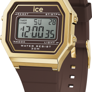 Ice-Watch Ice Watch Ice Digit Retro – Brown Cappuccino WoMens 022065 Silicone – One Size