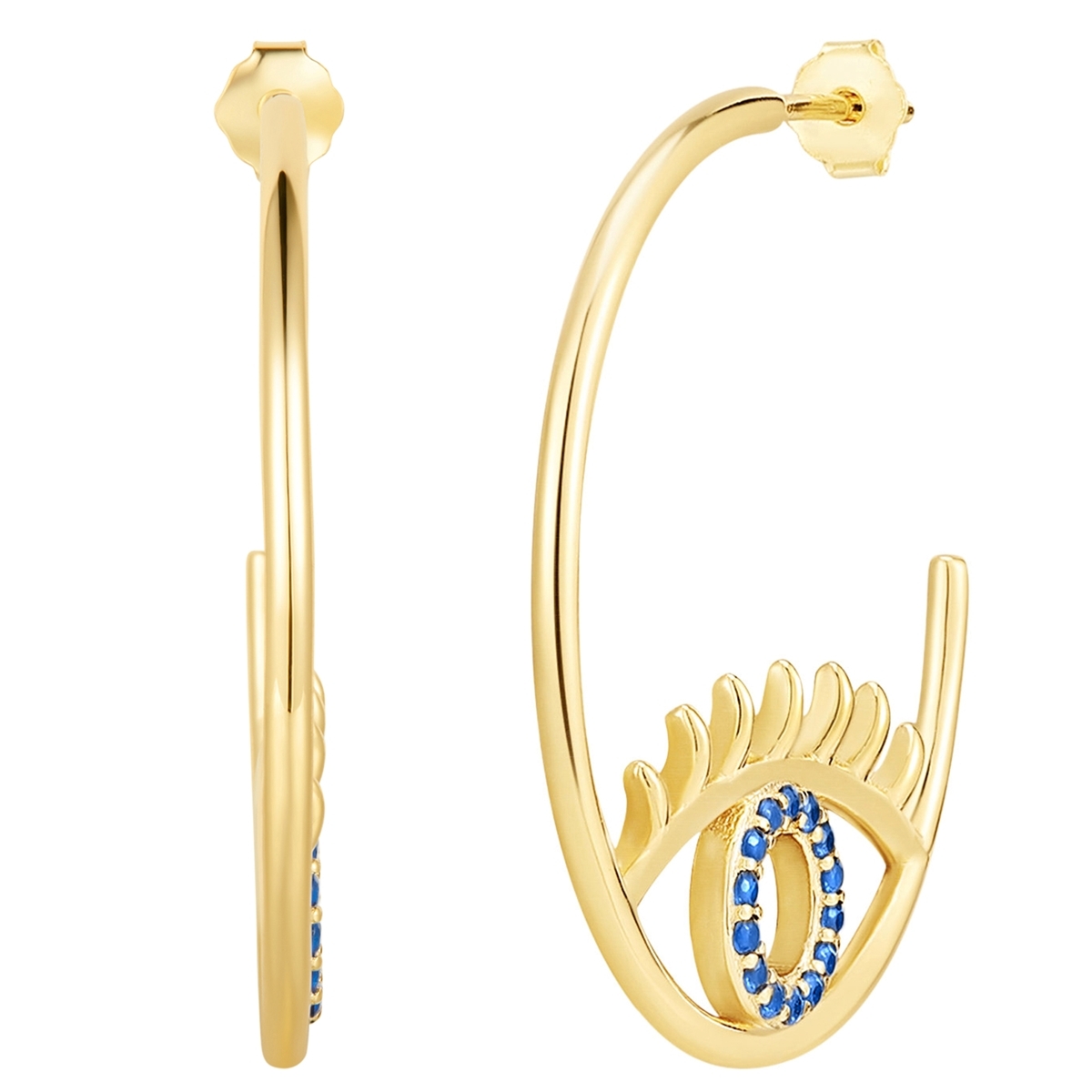 Glanzstücke München Womens Feminine Sterling Silver Earring - Gold - One Measurement