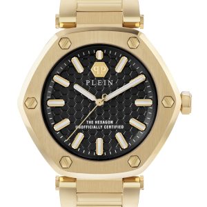 Philipp Plein The Hexagon WoMens Gold Watch PW1BA0623 Stainless Steel (archived) – One Size
