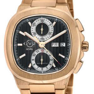 Gv2 Mens Potente Chronograph18502B Swiss Automatic ETA7750 Watch – Silver & Gold Stainless Steel – One Size