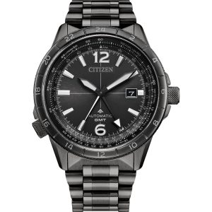 Citizen Promaster Air Gmt Mens Grey Watch NB6045-51H Stainless Steel (archived) – One Size