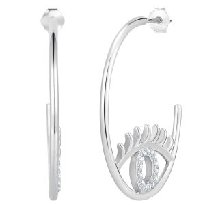Glanzstücke München Womens Female Sterling Silver Earring – One Size