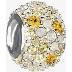 Chamilia Jewelled Yellow Crystal Bead JC-6A