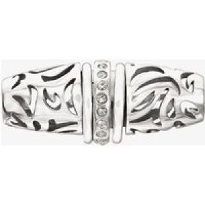 Chamilia Zebra Grey Crystal Bead 2083-0412