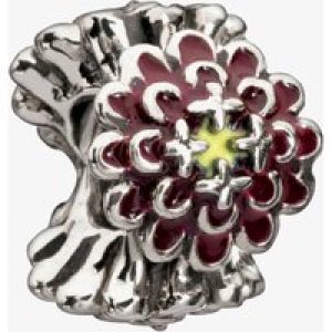 Chamilia Blooming Zinnia Burgundy Bead 2020-0652
