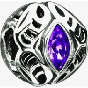 Chamilia Celebrations June Purple Crystal Bead 2025-0666