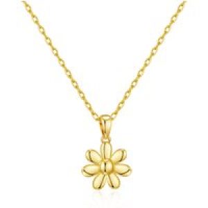 Gold Plated Daisy Necklace