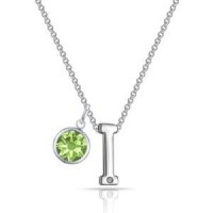 Preliminary I Necklace with Birthstone Allure Created with Zircondia® Crystals