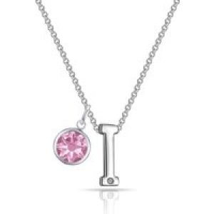 Preliminary I Necklace with Birthstone Appeal Created with Zircondia® Crystals