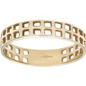 Diamant L’Eternel Womens 9ct Yellow Gold Ladies Band Ring – Size K (Rings)