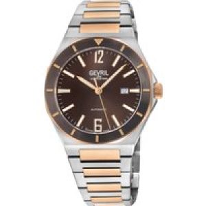 Gevril Mens High Line 48403B Swiss Automatic Sellita SW200 Watch – Rose Gold – One Size