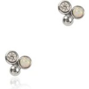 Search + To find Loved Silver Stud Earrings – Silver
