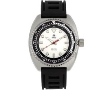 Shield Dreyer Mens Diver Strap Watch – Silver Stainless Steel – One Size