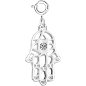 Clip On Charms Created with Zircondia® Crystals